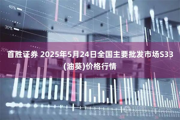 首胜证券 2025年5月24日全国主要批发市场S33(油葵)价格行情